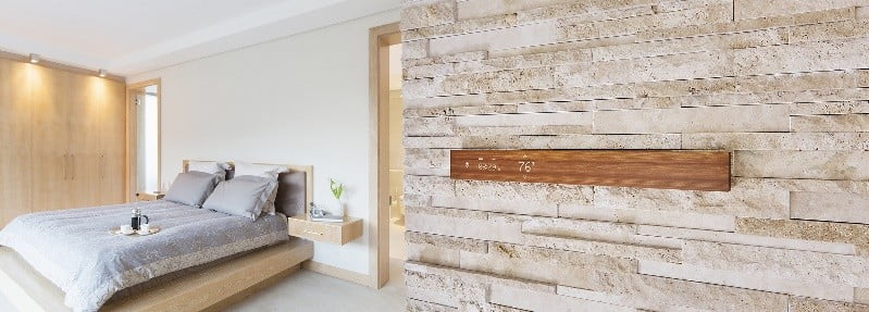 Add some nature to your tech with Mui, a wood panel that’s also a smart display