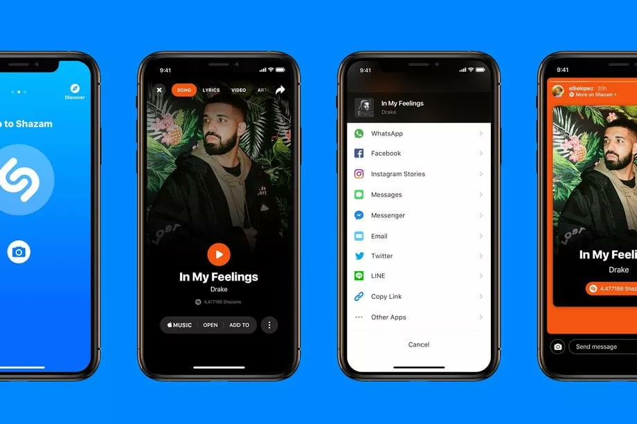 Shazam hooks up with Instagram Stories for another way to share songs