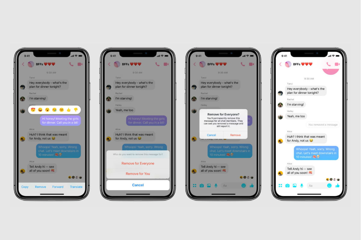 Facebook rolling out Messenger ‘unsend’ feature and here’s how to use it