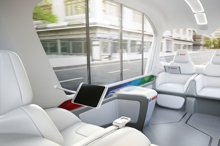 Bosch’s CES-bound shuttle concept takes us on a trip to a not-too-distant future