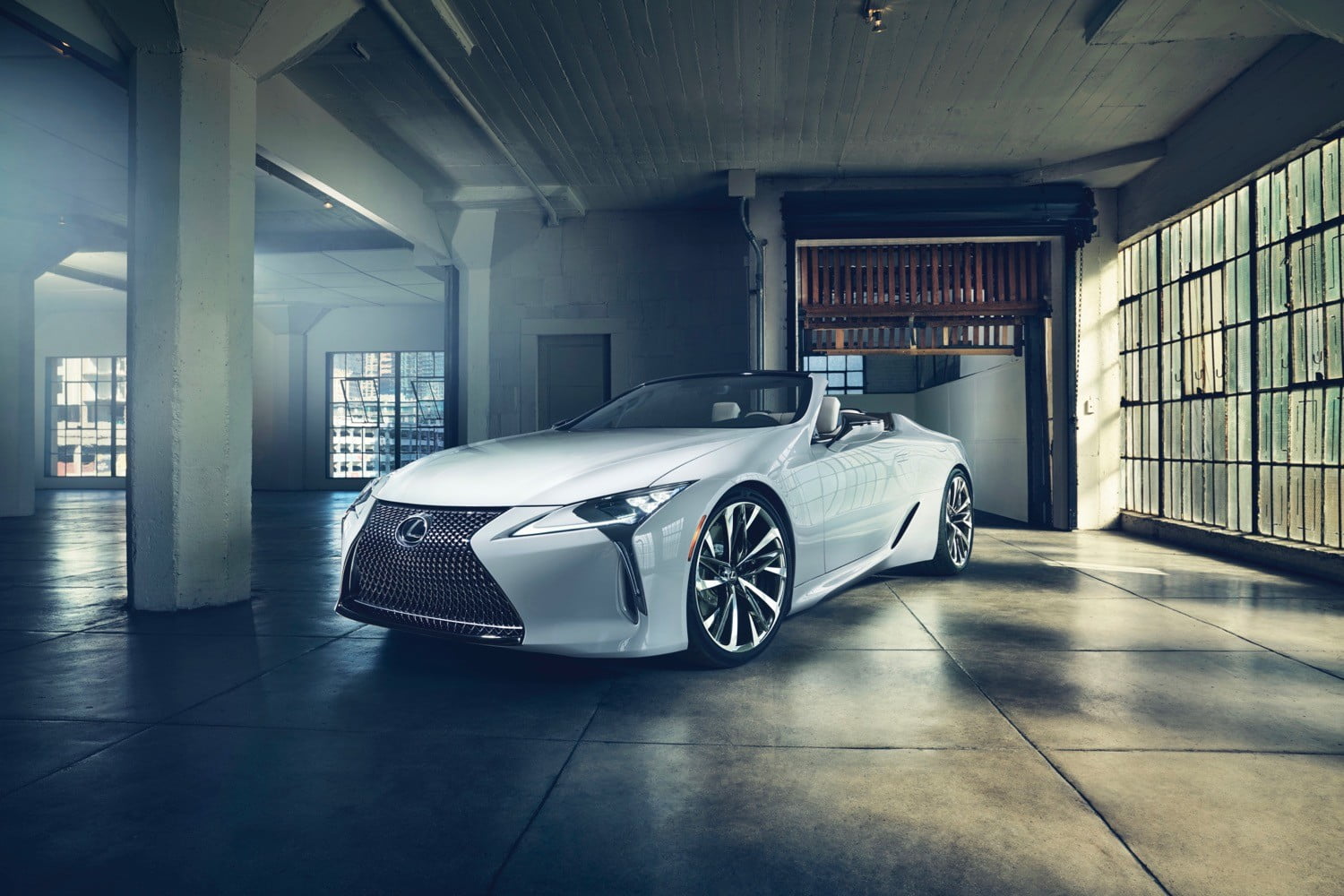 Lexus LC convertible concept teases a new open-air flagship