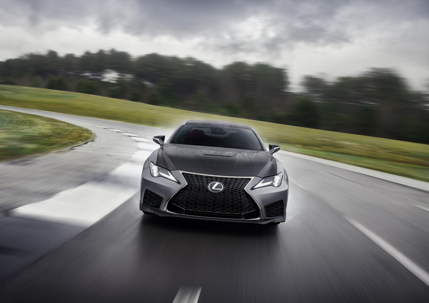 The 2020 Lexus RC F goes on a diet to run faster and hit harder