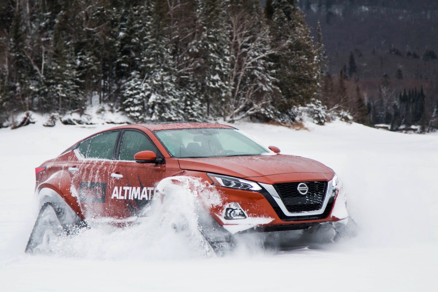 Worried about commuting in winter weather? Nissan has the answer