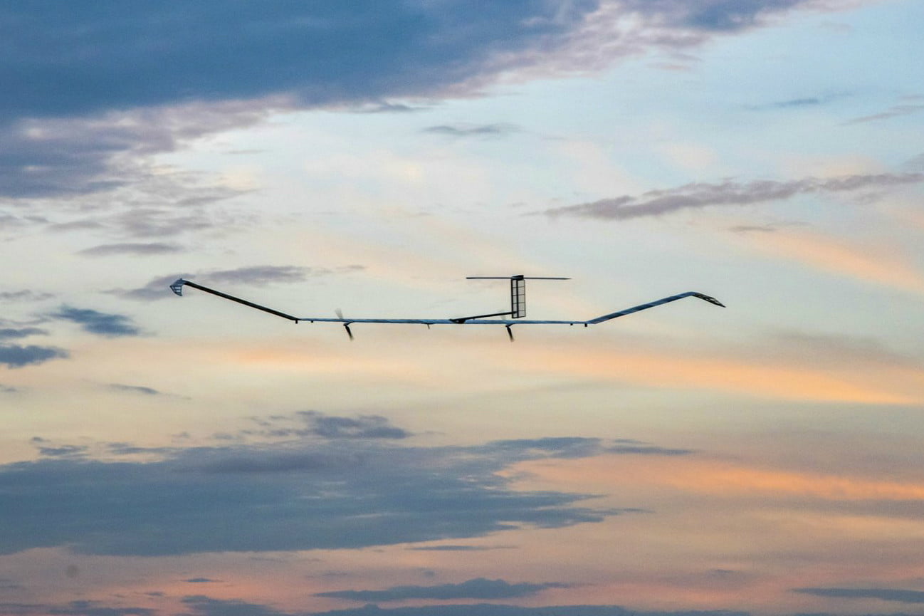 Facebook hasn’t given up on the idea of building an internet drone