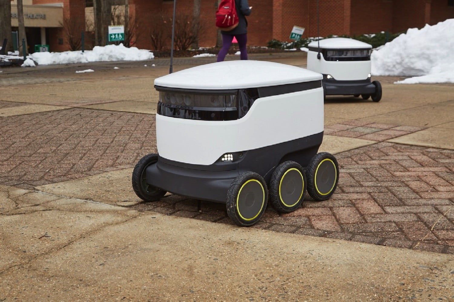 World’s biggest fleet of campus delivery robots now transporting student meals