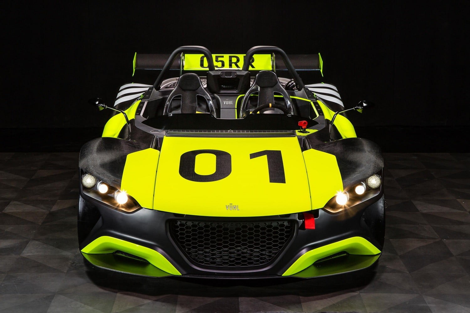 If Batman became a race car driver, he’d hit the track in the Vuhl 05RR
